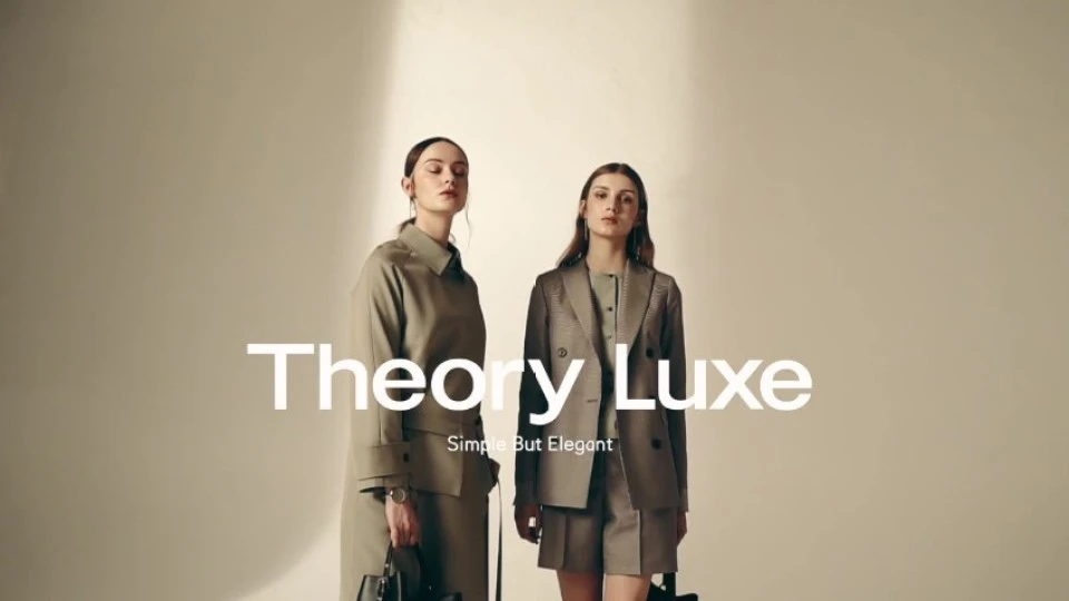 Theory Luxe女装形象片